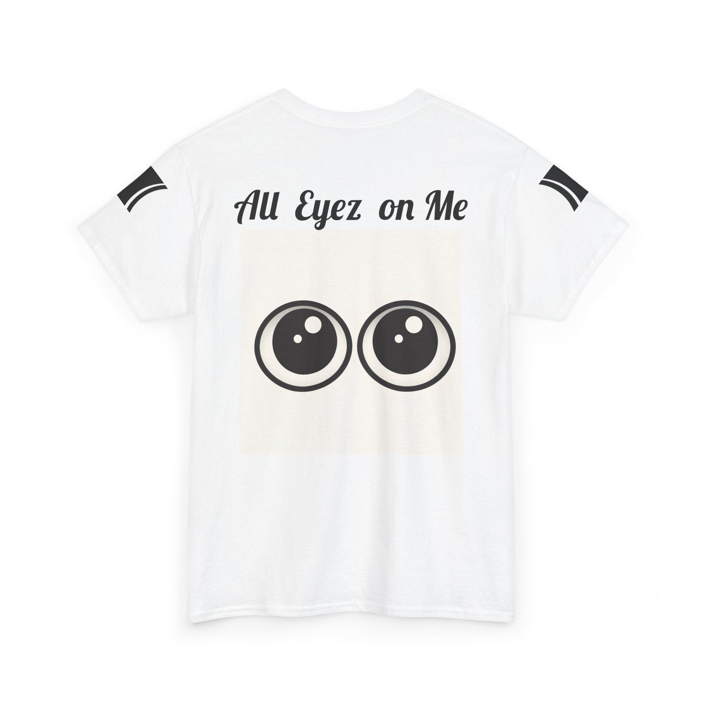 Copy of All Eyez on Me Unisex Heavy Cotton Tee | Casual Everyday Wear, Gift for Fans, Cool Streetwear, Music Lover's Top, Minimalist Style