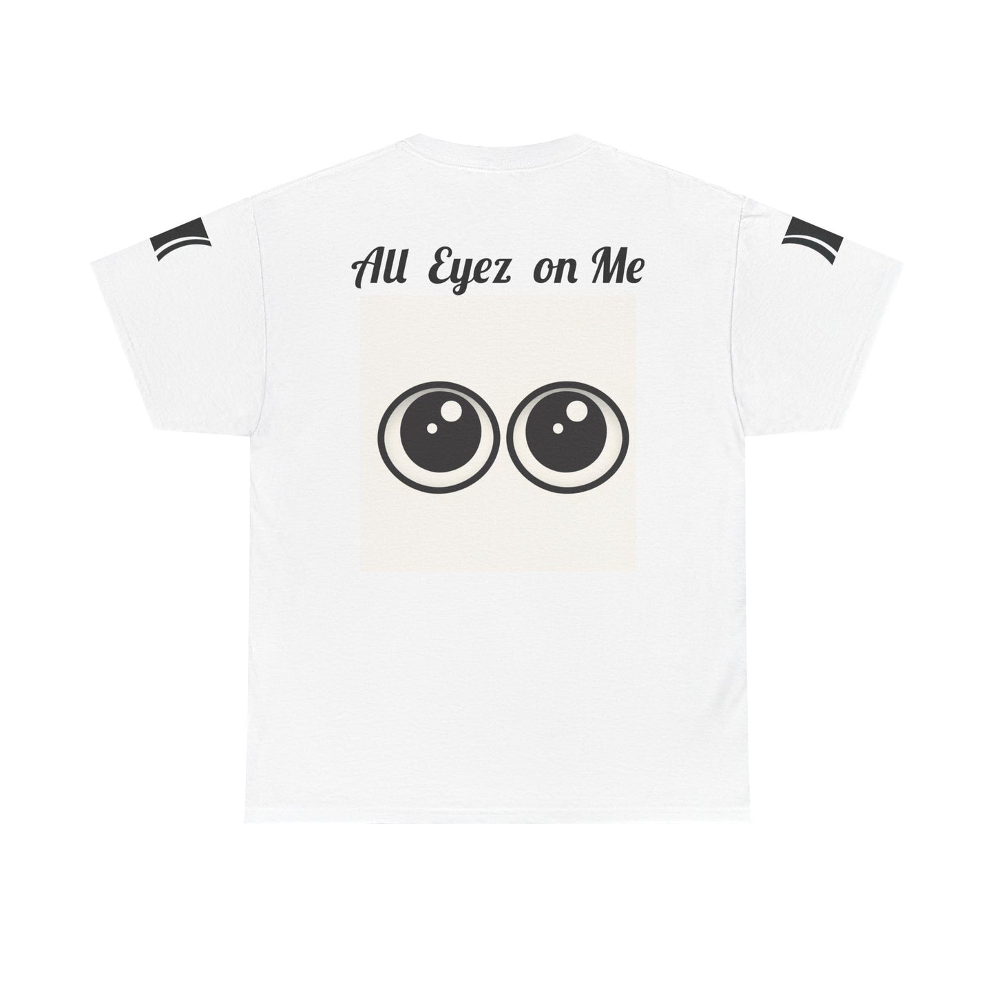 Copy of All Eyez on Me Unisex Heavy Cotton Tee | Casual Everyday Wear, Gift for Fans, Cool Streetwear, Music Lover's Top, Minimalist Style